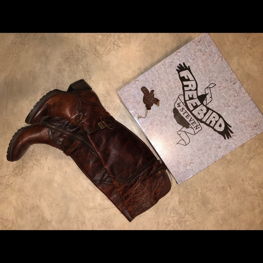 Freebird leather boots